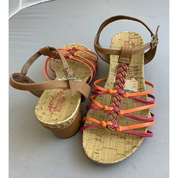 Kenneth Cole Reaction Girl's Brown Sandals Size 6 - $44 - Picture 4 of 7